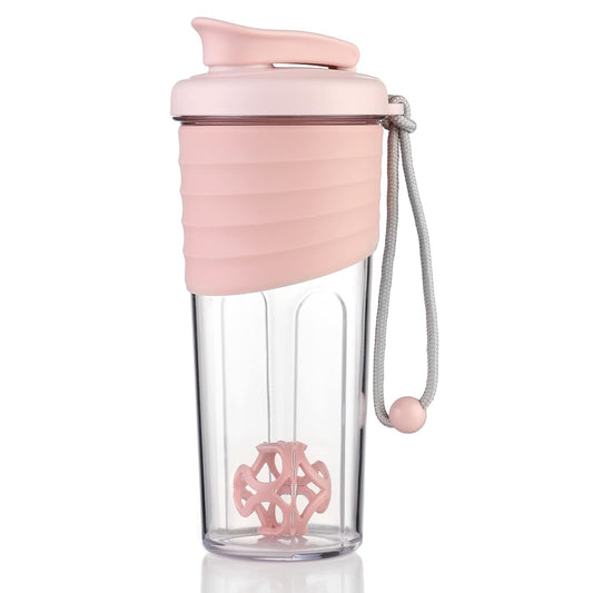 Protein Shaker 700ml Rosa Eiweiß Shaker Becher 700ml Rosa