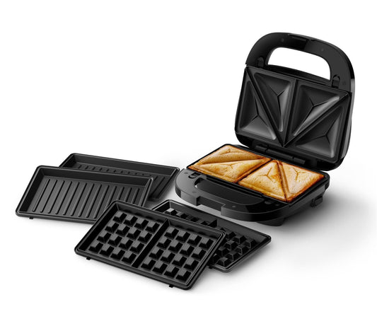 Philips 5000-Serie HD2350/80 Philips Waffeleisen Sandwichmaker Panini Grill 750W
